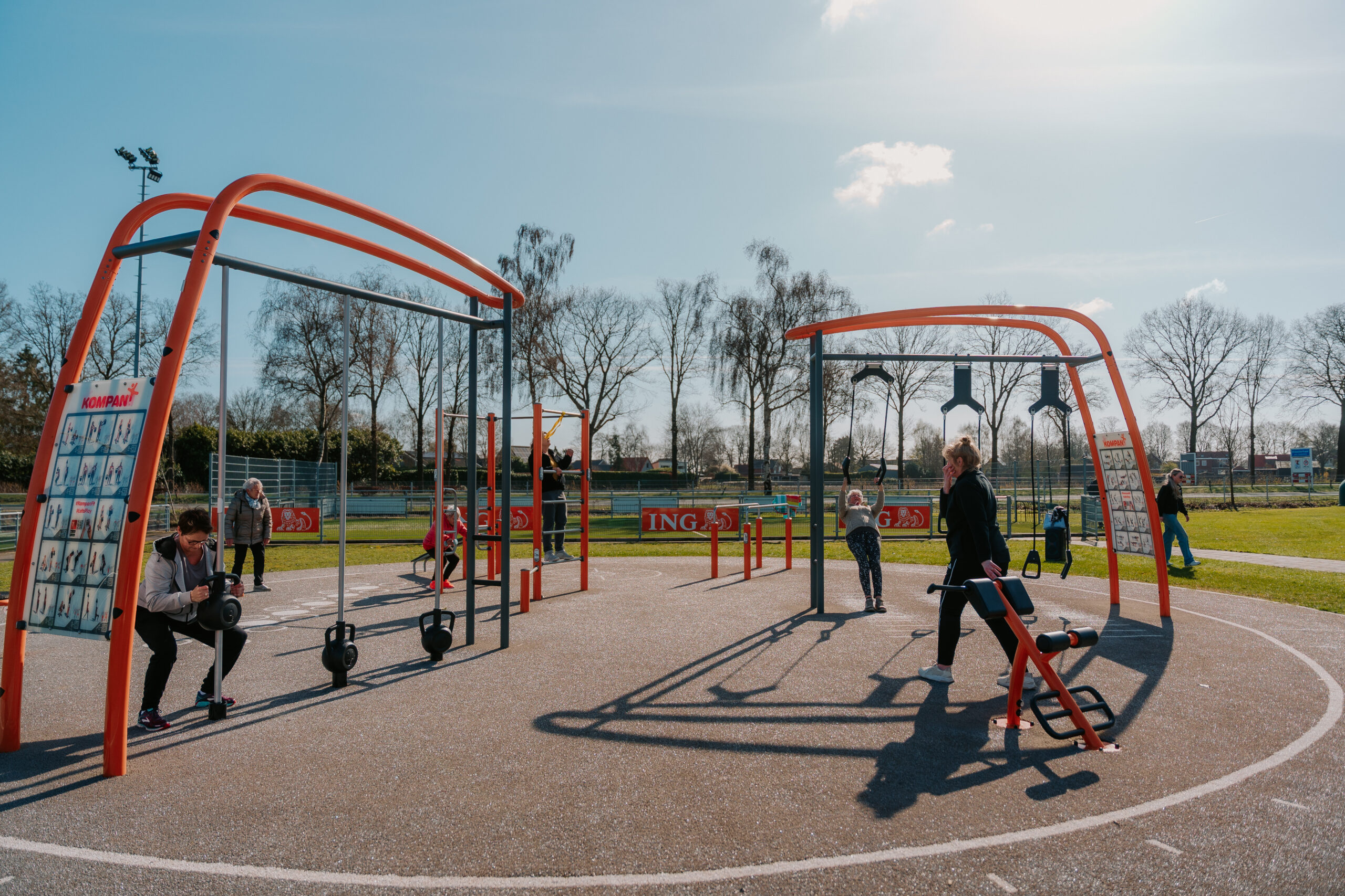 Dansende kinderen