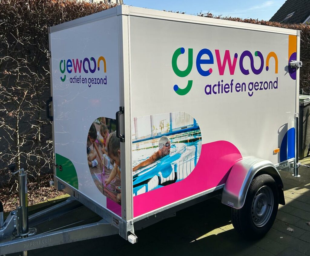 Gewoon Actief en Gezond aanhanger