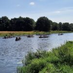 Kano op water varen