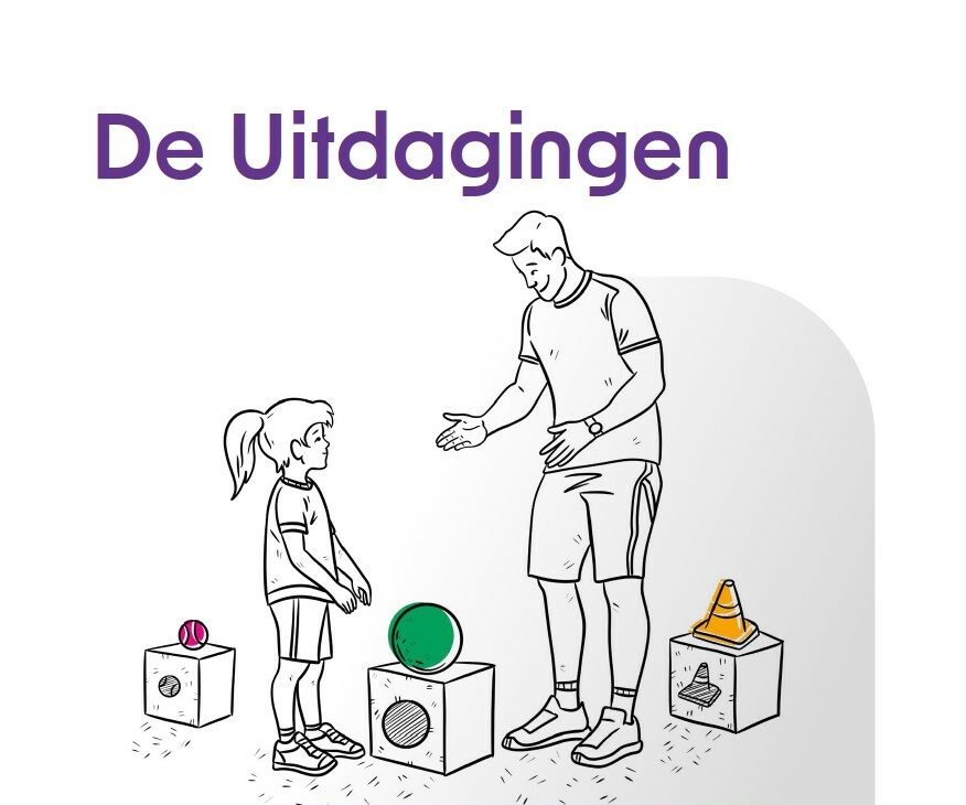 Afbeelding van de voorkant van het informatieboekje de uitdagingen