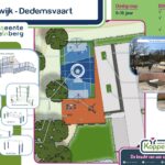 Schets van het basisontwerp sportzone dedemsvaart